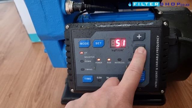Setting The Intelligent & Variable Frequency Controller Start Up Pressure смотреть онлайн