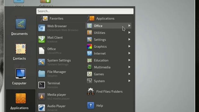 Neptune Linux 4.5 -Красивый Debian c kde смотреть онлайн