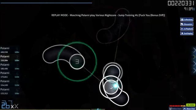 OSU! - Various Nightcore - Jump Training #2 [Fuck You (Bonus Diff)] смотреть онлайн