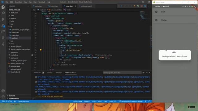 Update data in firebase | Flutter firebase update data #CRUD смотреть онлайн