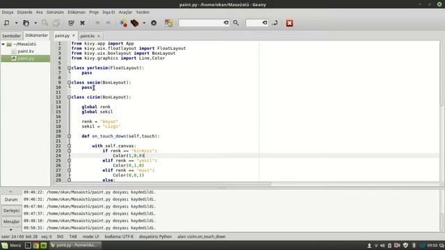 Python ve Kivy ile Uygulama Geliştirme Ders - 10 (örnek uygulama yaımı) смотреть онлайн