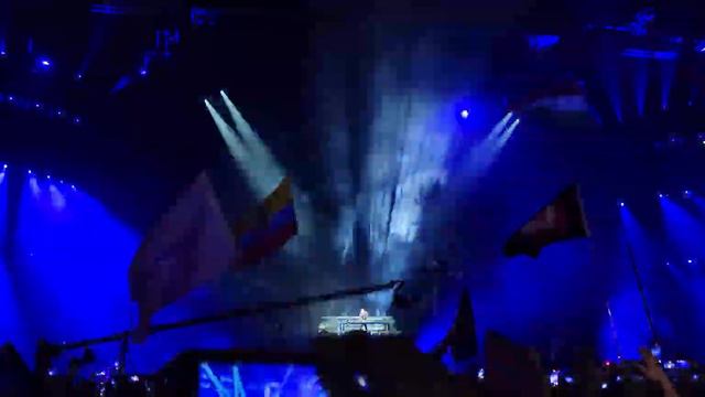 DAVID GUETTA PLAYING WORK HARD PLAY HARD REMIX AT ULTRA MUSIC FESTIVAL MIAMI 2023 EDM TECHNO PARTY