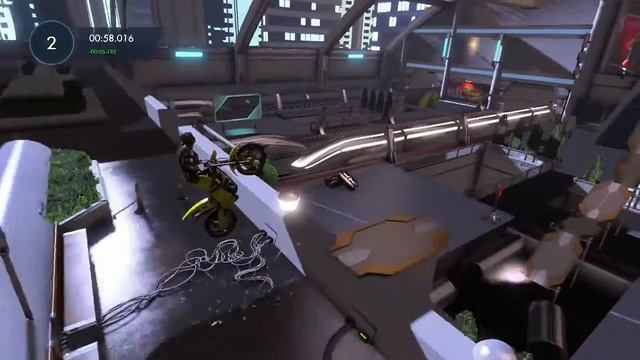 Trials Fusion - Mind the Gap - Gold Medal - Walkthrough смотреть онлайн