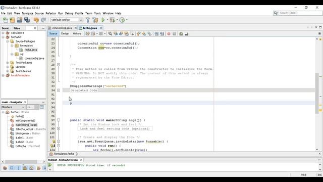 Java Tutorial: Insertar Fecha y Hora con Java-Mysql Netbeans смотреть онлайн
