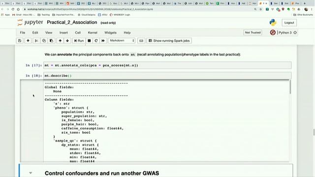 BroadE: Hail - Practical 2: Genome Wide Association Studies (GWAS) and Rare Variant Burden смотреть онлайн