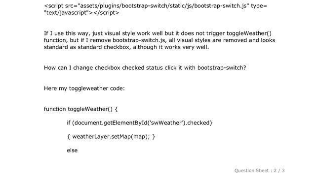 CSS : Bootstrap switch checked event? смотреть онлайн