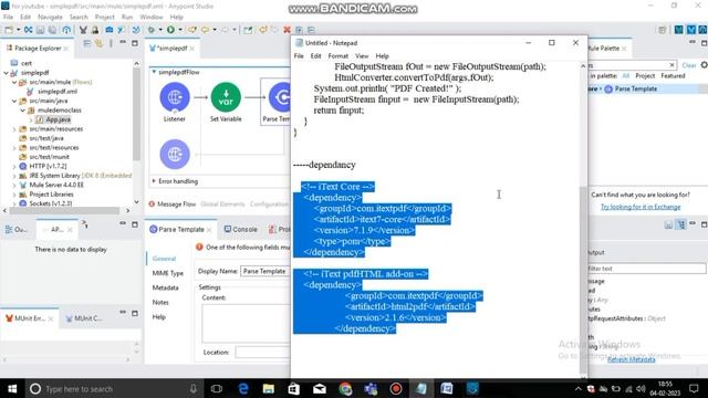 create pdf using mulesoft смотреть онлайн