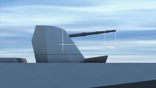 OTO MELARA 127 64 LW Vulcano Naval Gun System смотреть онлайн