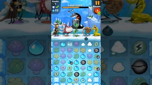 Best Fiends - Hero World Tour Level 600 - Walkthrough смотреть онлайн