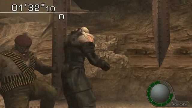 Resident Evil 4 NEMESIS Boss Mod Mercenaries Military base смотреть онлайн