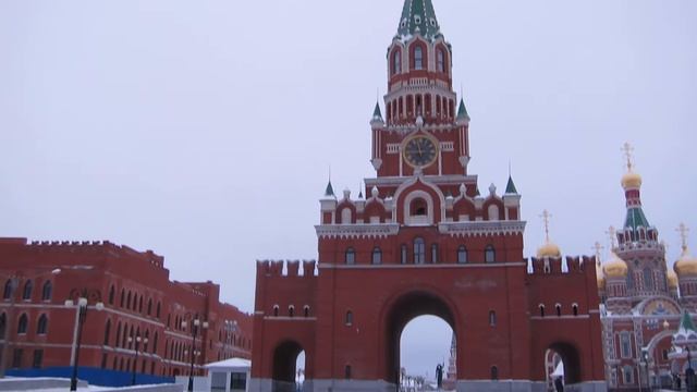 29.12.2020. Марий Эл. Йошкар-Ола. Благовещенская Башня смотреть онлайн
