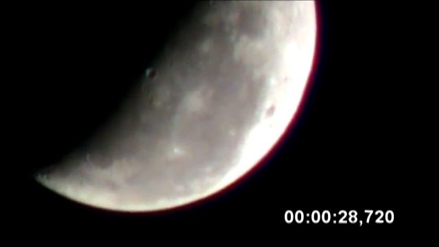 Sony HandyCam dcr-sx44 - Moon Test смотреть онлайн