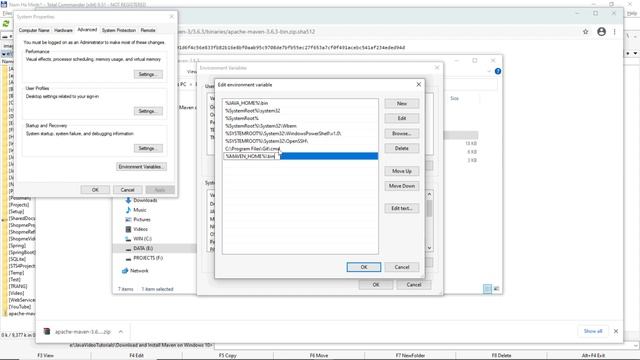 Download and Install Maven on Windows 10 смотреть онлайн