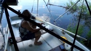 Лодка на солнечных панелях (батареях) с электромотором, модернизация расположения элементов