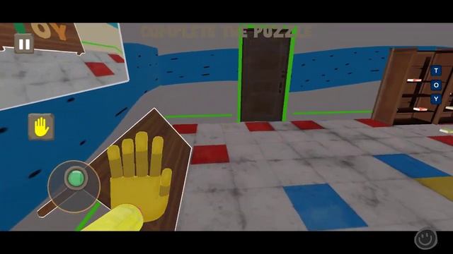 Horror backrooms toy factory monster, gameplay mobile android, full game walkthrough. смотреть онлайн