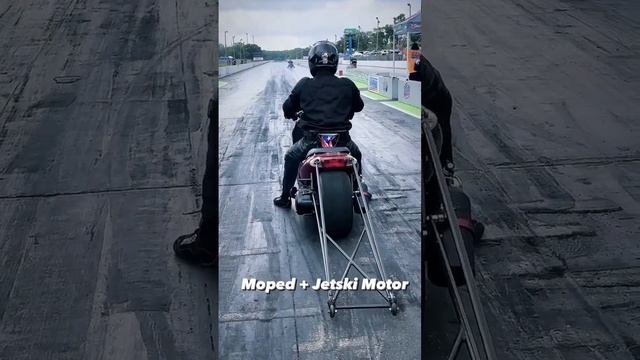 Moped powered by Jetski motor смотреть онлайн