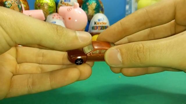 Bilar Kinderägg 2016. Cars kinder sorpresa 2016. Cars Ovetto kinder 2016. Αυτοκίνητα Kinder έκπληξη смотреть онлайн