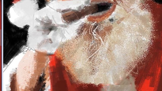 Drawing a Fairly Realistic Santa Claus in MS Paint смотреть онлайн