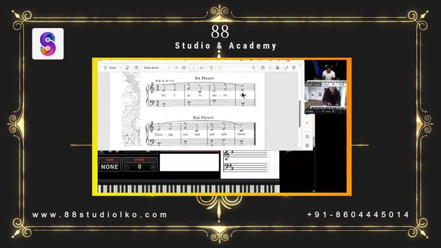 Sonal Metkar | Stave Notation | Online Lessons | 88studiolko | +91-8604445014 смотреть онлайн