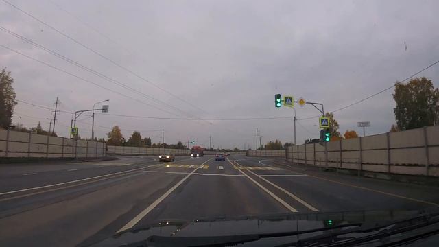Вокруг Вологды по окружной. Или как объехать город Вологду с севера в сторону Москвы. смотреть онлайн