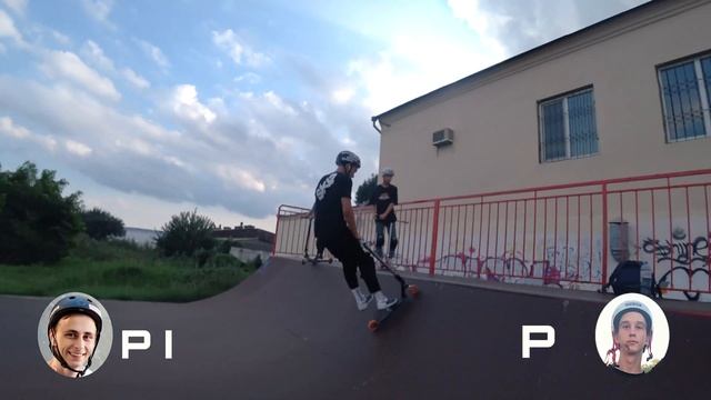GAME OF SCOOT в скейт-парке в Керчи смотреть онлайн
