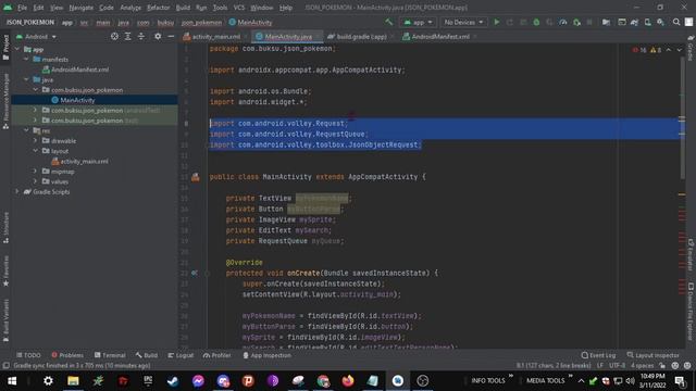 Android Studio - Parse public JSON API (2022) смотреть онлайн