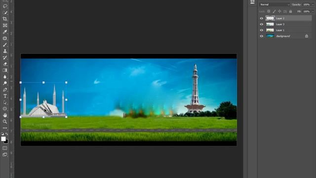 Clone Tool And Patch Tool To Create Social Media Post Photoshop