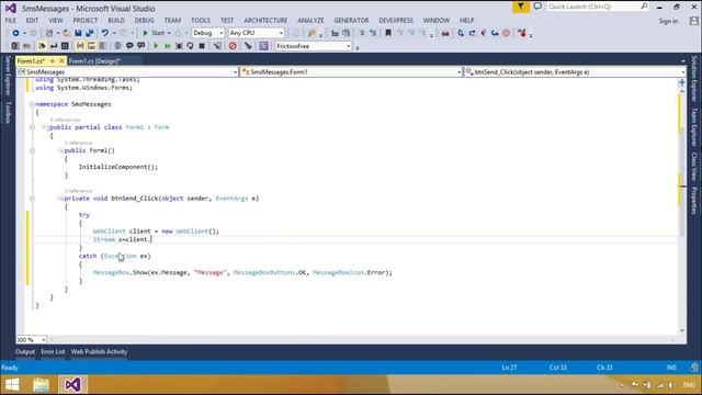 C# Tutorial - How to send SMS Messages to Mobile or Cell phone | FoxLearn смотреть онлайн