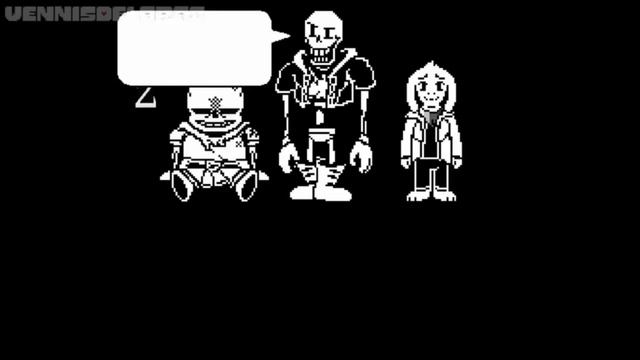 Undertale Disbelief Trio [ все части 1-4 фазы ] автор - @vennisdelapaz