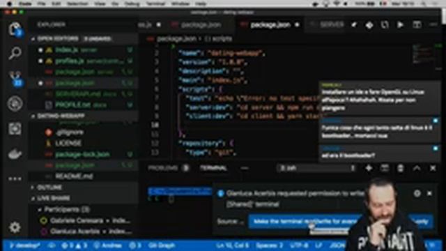 DATING ONLINE: CREIAMO UNA WEB APP CON REACT.JS NODE.JS MONDOGB E DOCKER смотреть онлайн