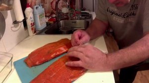 Рыба засолилась часть 3 вакуумируем