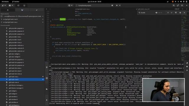 GNOME Live Coding | Subtasks (EN) смотреть онлайн