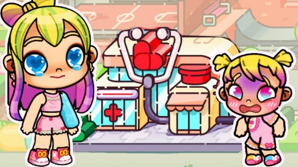 АЛИСА УХАЖИВАЕТ ЗА АЛИНОЙ - AVATAR WORLD ИСТОРИЯ  РУТИНА СЕМЬИ  ОБНОВЛЕНИЕ СЕРИАЛ