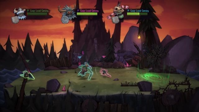 Zombie Vikings Stab-a-thon [Free Game] - Local Versus Multiplayer [Gameplay #1] смотреть онлайн