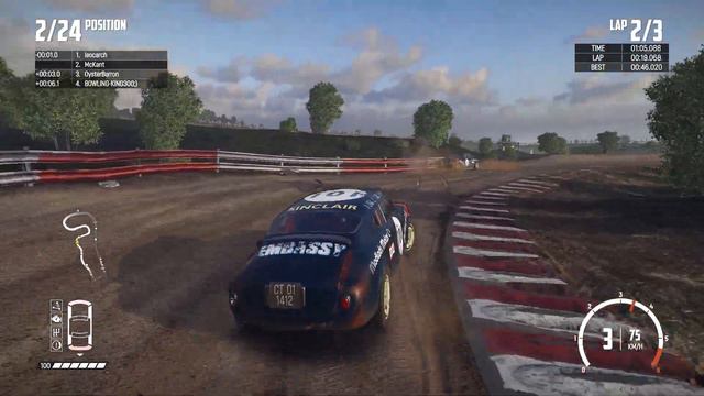Wreckfest - Embassy (Lancia Aurelia) at NMK Lofoten [Spicy Bangers Car Pack Mod] смотреть онлайн