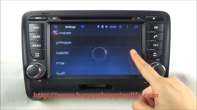 Audi TT 2006-2011 Android Car Stereo DVD GPS Navigation Radio Wifi 3G смотреть онлайн