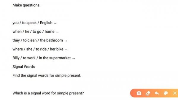 PRESENT SIMPLE TENSE PART 4  EXERCISES
