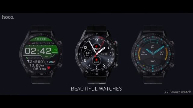 Умные смарт-часы HOCO Y2 смотреть онлайн