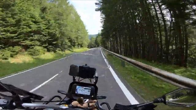 Suzuki V Strom 800DE( first time on Gaberl/ raw Sound/ no music & blablah смотреть онлайн