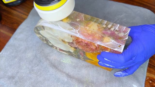 How to Polish Resin, Epoxy Resin Polishing Tutorial from Flower Resin Artist, Make Your Resin Shiny смотреть онлайн