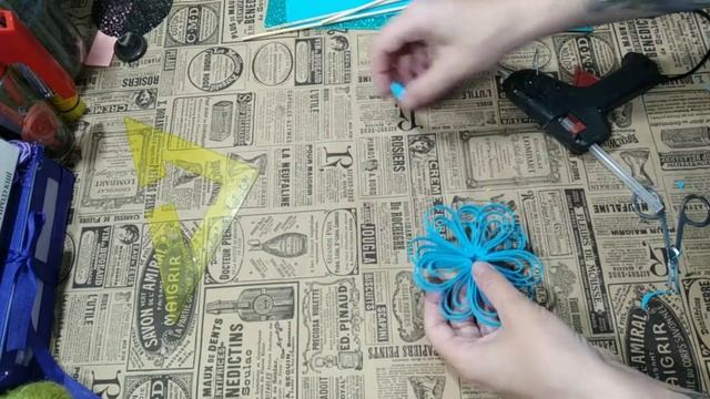 Заколка в стиле квиллинг из фоамирана смотреть онлайн