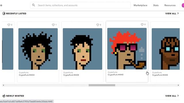Значение картинки/изображения в NFT смотреть онлайн