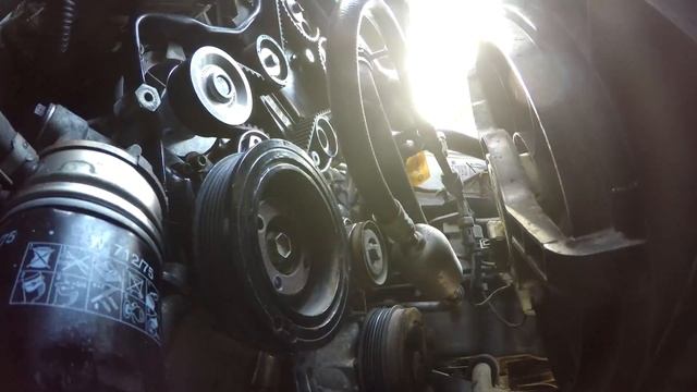 Installation Of New Water Pump And Timing Belt