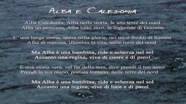 Alba e Caledonia dei Ticinn Canntal смотреть онлайн