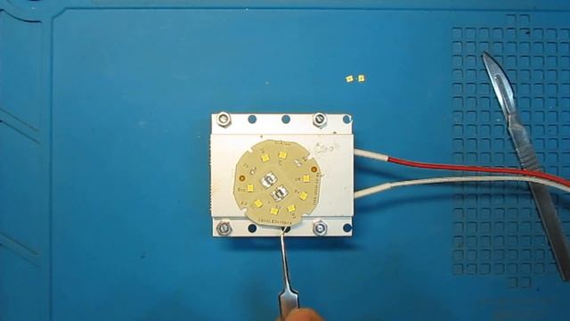 Паяльник для ремонта светодиодных LED матриц на алюминиевой подложке. + Тепловизор. смотреть онлайн