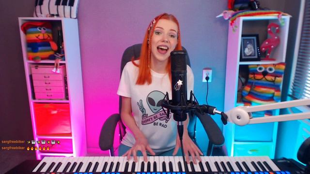 17.06.2023 - музыкальный стрим на твиче. Пою вживую под пианино. Кавера и авторские песни смотреть онлайн