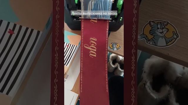 Ленты выпускника на заказ))) #выпускной #выпуск2023 #наклейки #бизнес #бирки #вб #бренд #товары смотреть онлайн