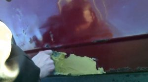Как зашпаклевать авто, самый дешёвый ремонт гнилых дверей авто : часть 2