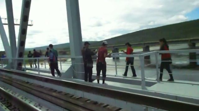 Мост через р. Амга. Верхняя Амга. Якутия. ДАЛЬНЯЯ ПРАКТИКА. 2010 г. смотреть онлайн