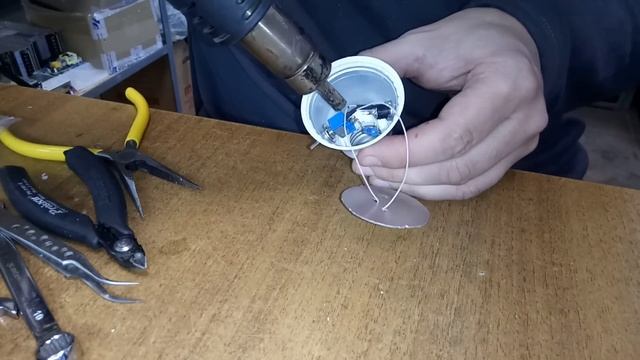 Переделка LED лампочки 220V на 12V